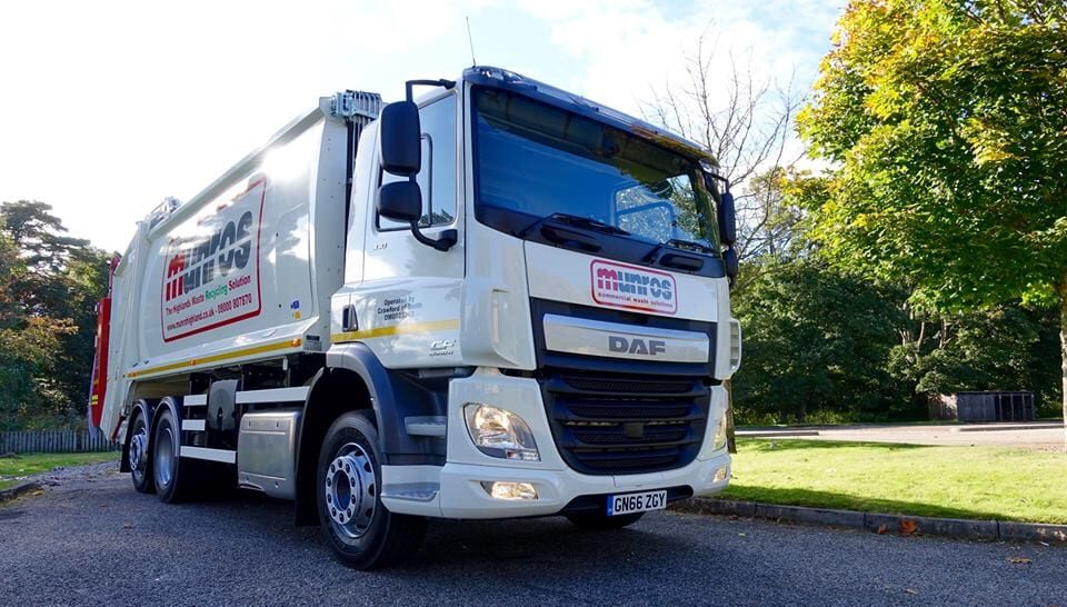 lorry bin collection lorry